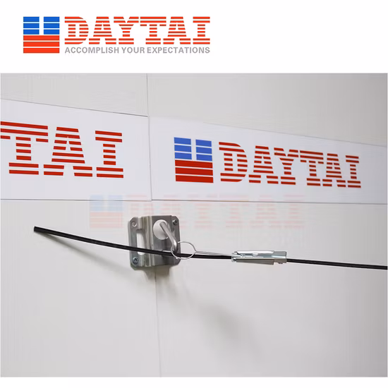 Pince de tension à fibre optique pour pince de chute FTTH de type plat