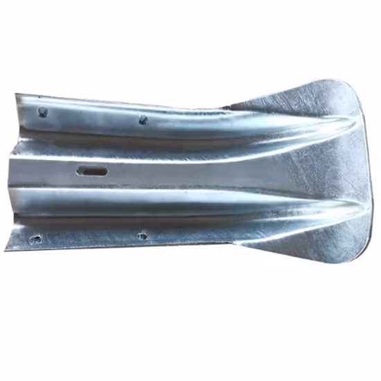 Extrémité de terminal personnalisée pour barrière de circulation à poutre en W 2,67 mm
